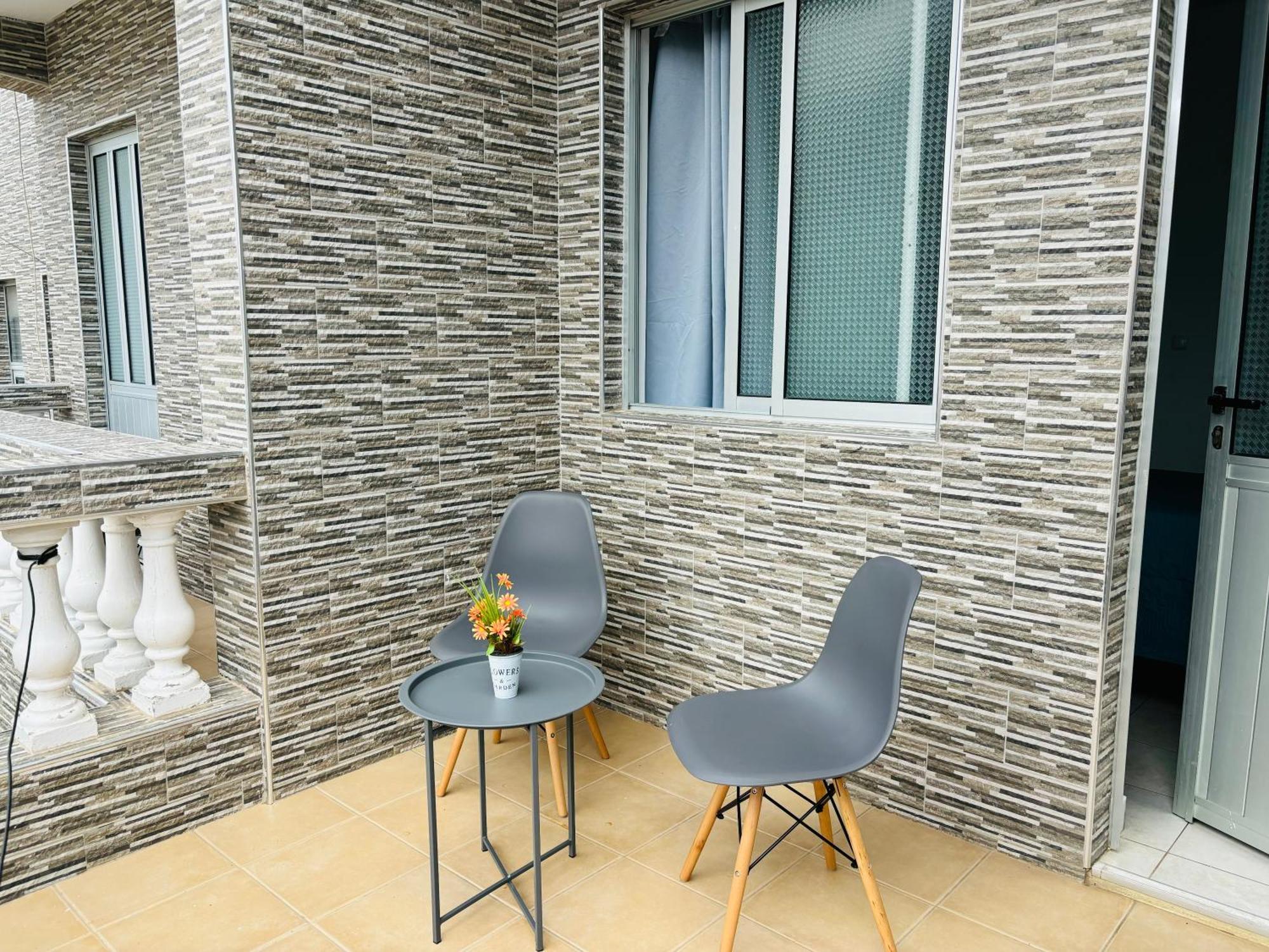 Techas Near Beach Apt Tarrafal ทาร์ราฟาล ภายนอก รูปภาพ